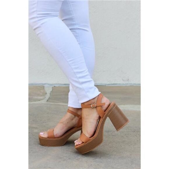 Weeboo Feel It Platform Heel Sandals - Picture 4 of 8